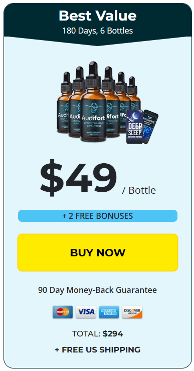 Audifort Buy 6 Bottles